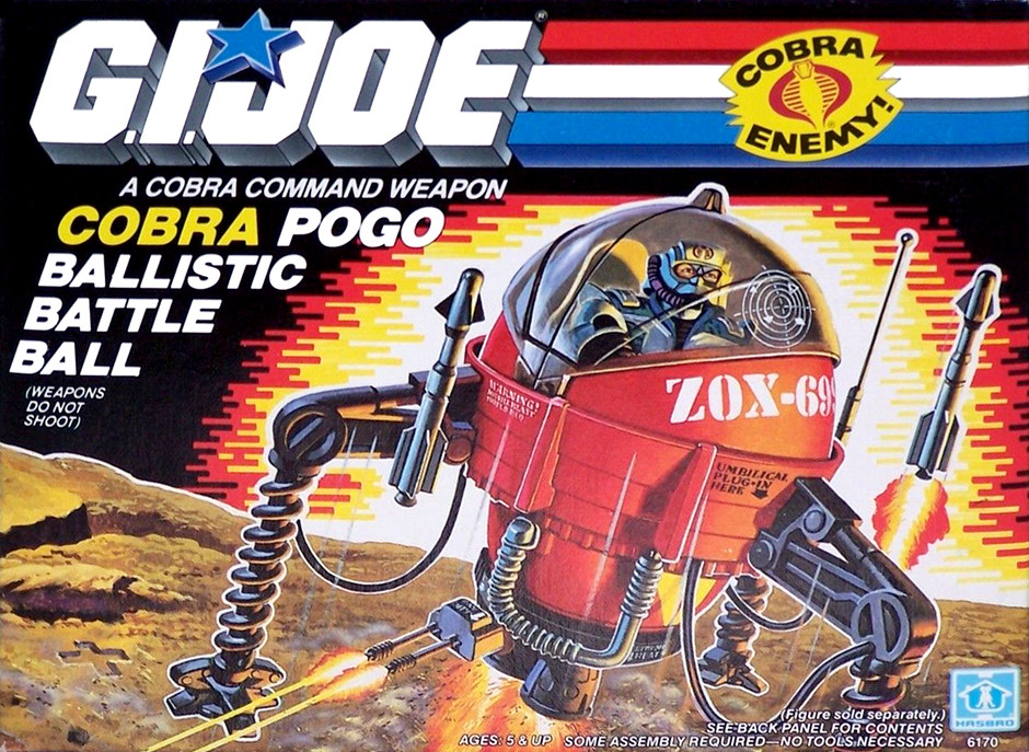 特种部队 GIJOE 老版 兵人 载具 1987年 眼镜蛇跳蛙 1:18