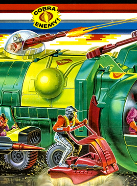 特种部队 GIJOE 老版 兵人 载具 1988年 BUGG两栖战车 1:18