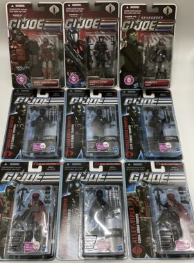 25.10.8 特种部队GIJOE30周年POC挂卡钢铁卫队蛇怪萤火虫阿力震荡