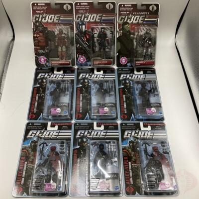 25.10.8 特种部队GIJOE30周年POC挂卡钢铁卫队蛇怪萤火虫阿力震荡