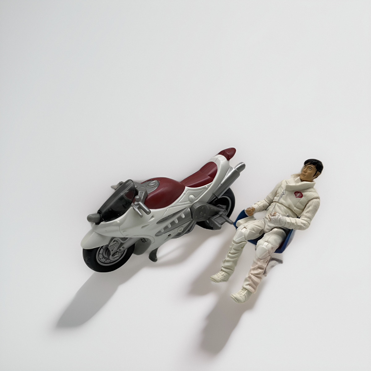 24.3.20 特种部队GIJOE ROC载具 白幽灵和摩托车