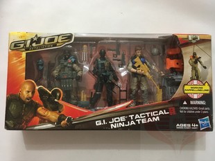 21.4.5 特种部队 GIJOE 电影2 空降 三刀面具人 鼠探 三人装 拆出