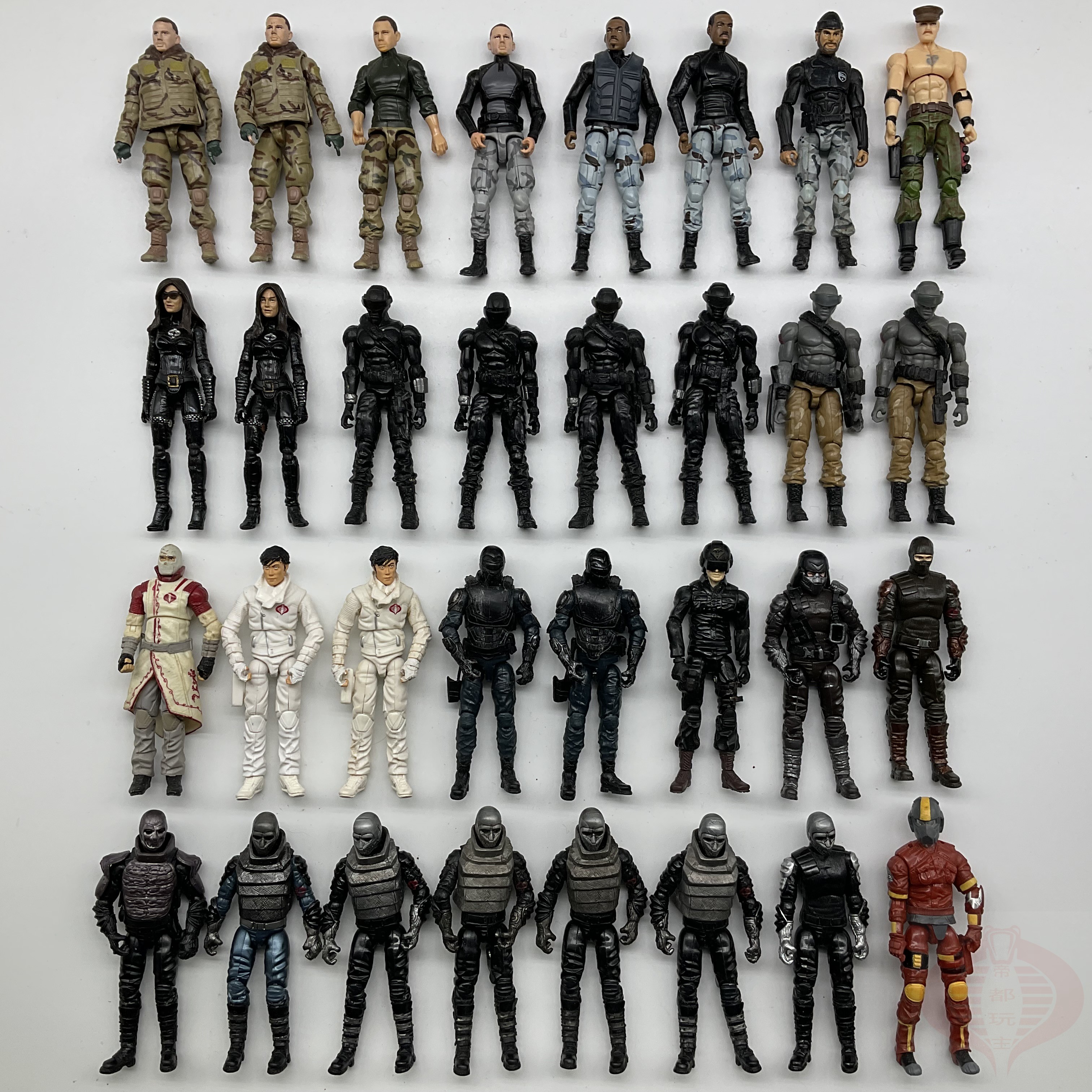 25.12.12 特种部队 GIJOE 新版 ROC DIY素体 兵人 散人1 3.75