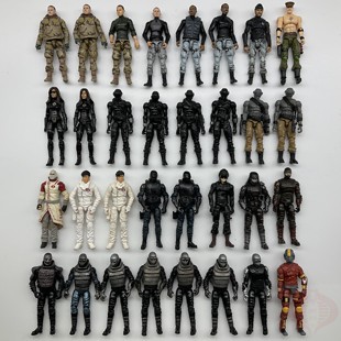 25.12.12 特种部队 GIJOE 新版 ROC DIY素体 兵人 散人1 3.75