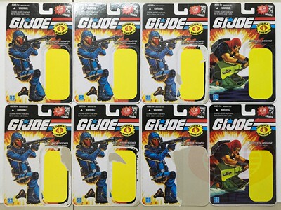 20.12.29 特种部队 GIJOE 25周年 挂卡背卡 火箭蓝兵 小车扎坦