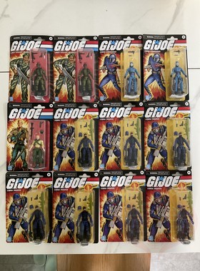 24.3.14 特种部队 GIJOE  沃尔玛限定 蛇兵 潜行者 指挥官 公爵
