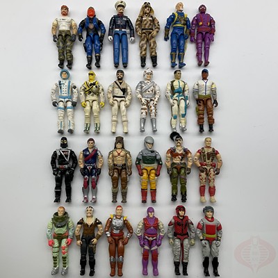 26.1.10 特种部队GIJOE 老版 散人 兵人 皮筋人 霹雳人 特价2