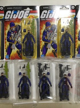 21.11.29 特种部队 GIJOE 沃尔玛经典复刻 3.75 挂卡 蓝兵
