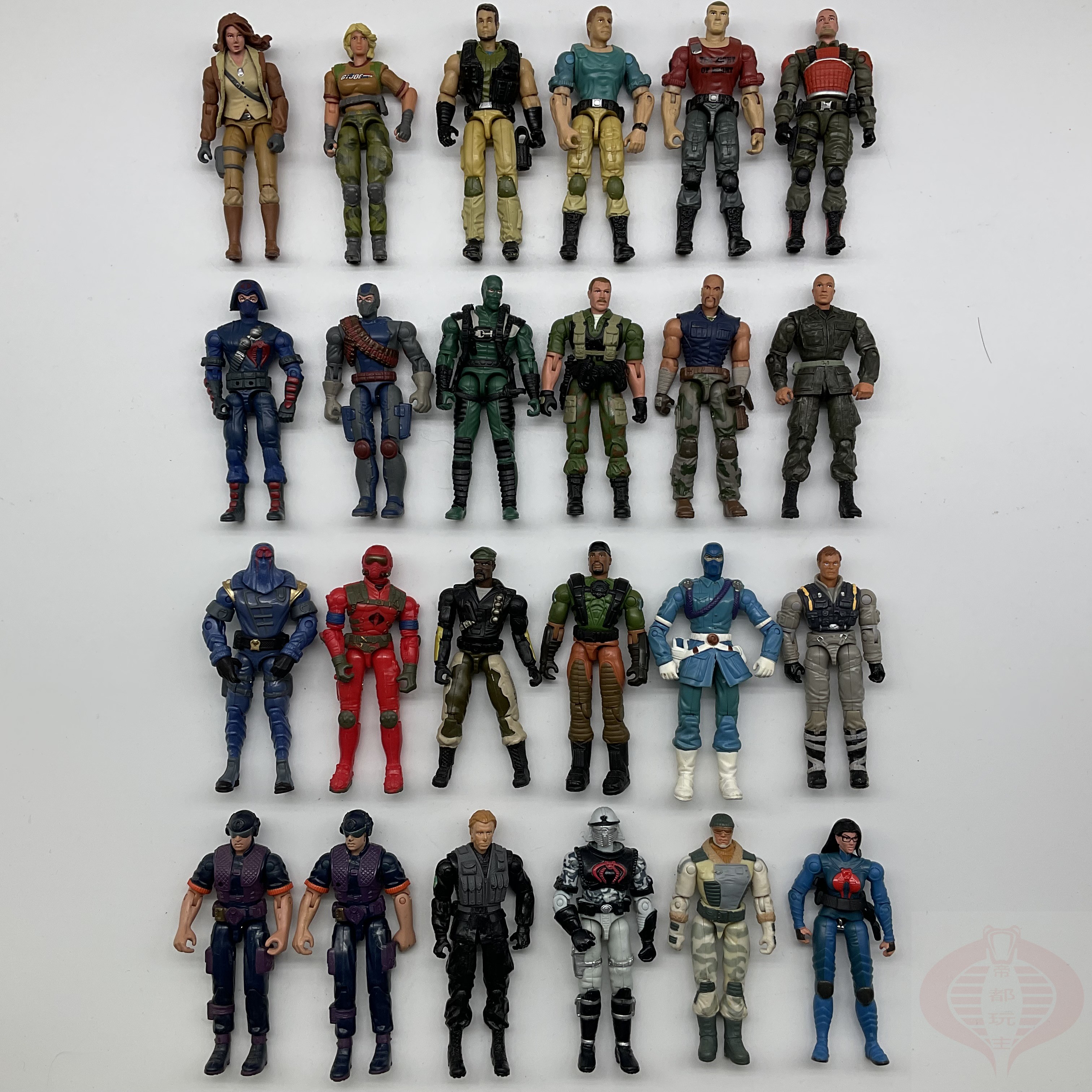 25.11.14 特种部队GIJOE 95-06 过渡版 散人 兵人 特价3 3.75