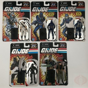 25.11.6 特种部队GIJOE 25周年 蓝兵指挥官白幽灵面具人火石 全配