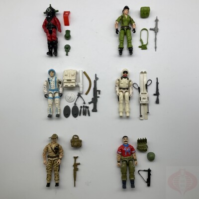 26.10.5 特种部队GIJOE 老版 突变 杰伊 雪地虎 雪人 列砍多 火箭