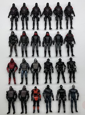 25.9.20 特种部队 GIJOE 新版 ROC DIY素体 兵人 散人4 3.75