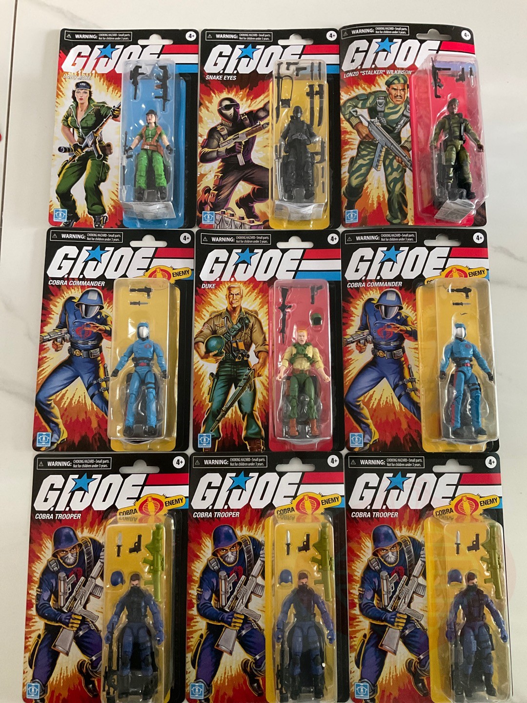 22.2.21 特种部队 GIJOE 沃尔玛经典复刻挂卡系列 全新兵人现货 模玩/动漫/周边/娃圈三坑/桌游 兵人专区 原图主图