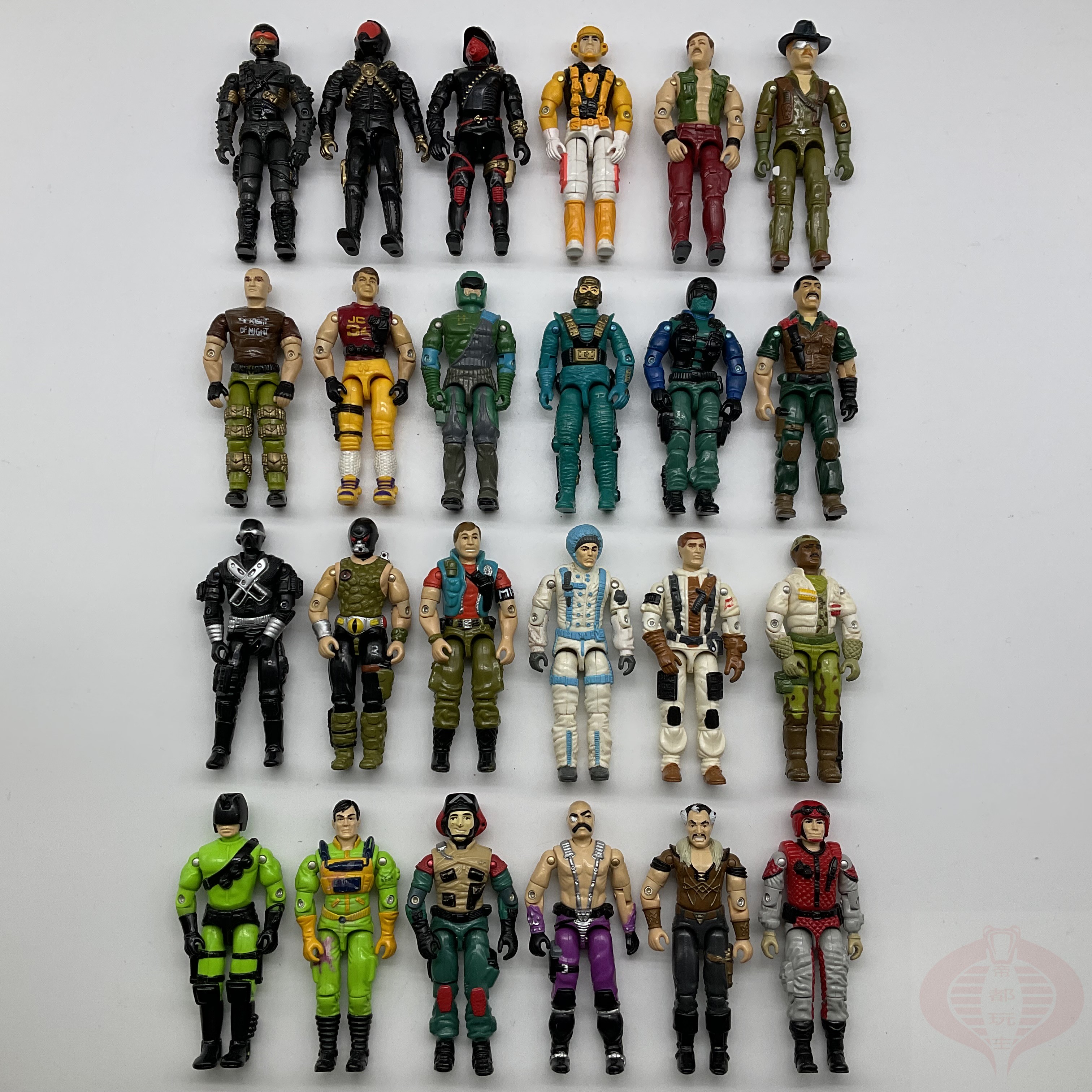 26.6.20 特种部队GIJOE 老版 散人 兵人 皮筋人 霹雳人 特价2