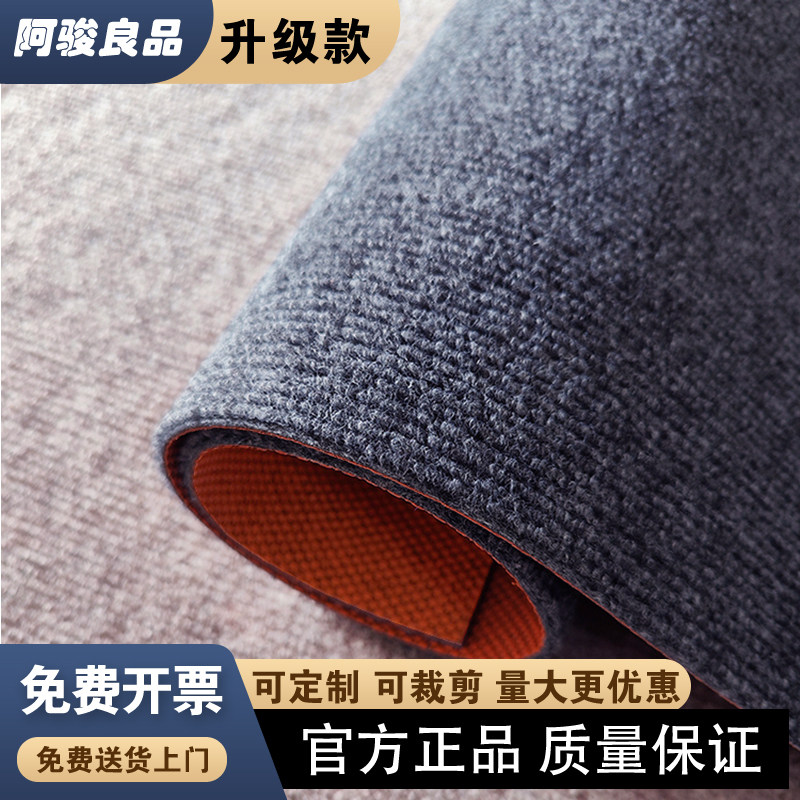 加厚满铺大面积客厅卧室办公室商用整铺隔音地毯垫可裁剪防滑地毯