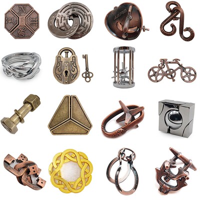 儿童益智玩具鲁班锁成人解锁解密