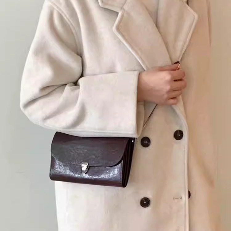 信封包女斜挎包2026新款头层牛皮复古休闲小方包真皮链条包小包包,箱包皮具/热销女包/男包,通用款女包,淘宝优惠券,粉丝福利购,淘宝优惠卷