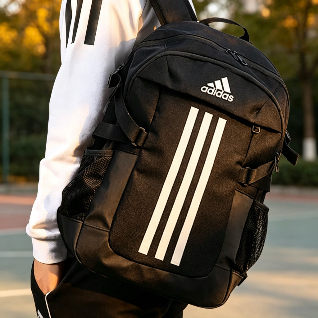 Adidas/阿迪达斯男女双肩包 2026新款旅游运动背包大容量学生书包