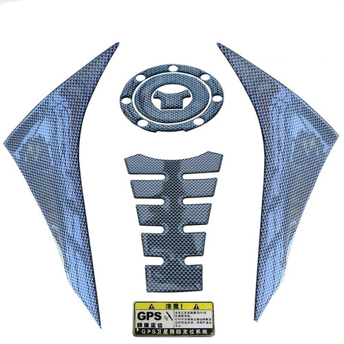 适用鱼骨防水软胶保护贴油箱贴纸