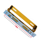 摩托车改装 配件电动自行车牌架铝合金可调折叠牌托加厚百变支架套