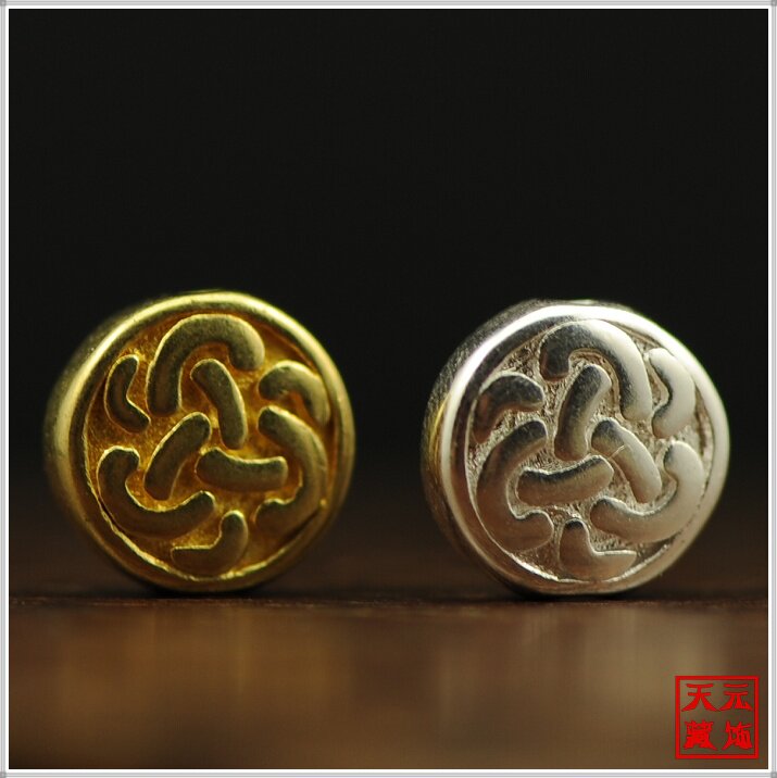 diy黄铜合金配饰弟子珠图片
