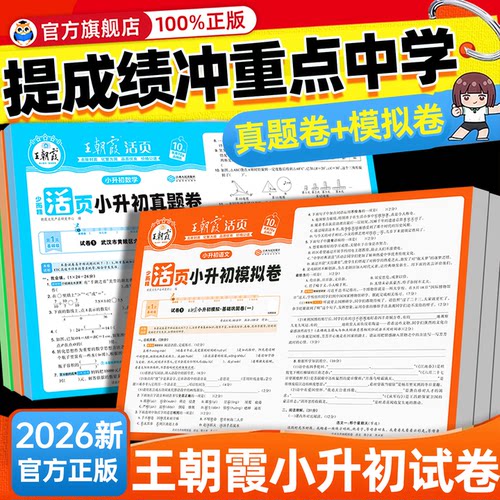 王朝霞小升初真题卷模拟卷
