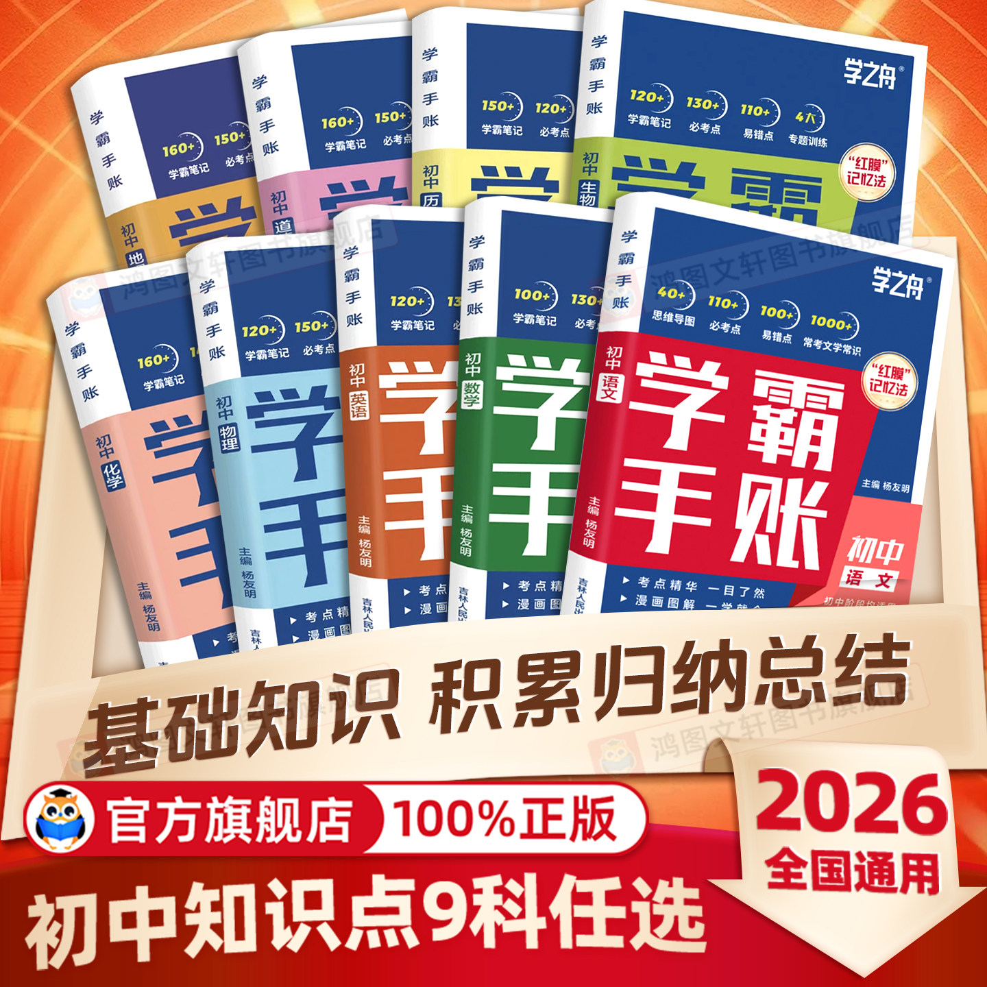 张老师推荐】初中学霸手账图片