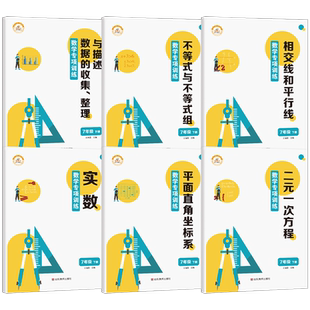 初一下册数学专项训练练习册人教版七年级同步计算题高效基础练习几何初中辅导资料解题方法与技巧7年级题必刷题补充习题作业本