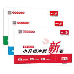 一本小升初冲刺新卷含视频讲解