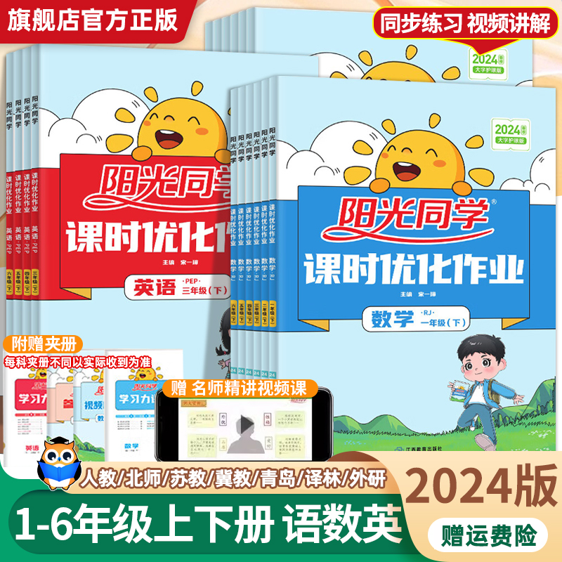 2024春阳光同学课时优化作业