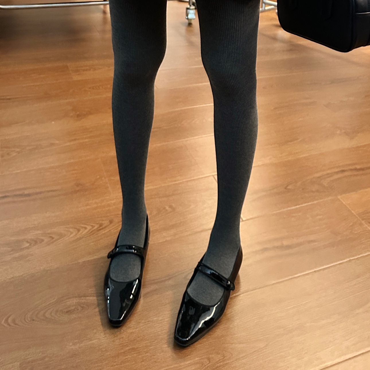 widelia方头百搭玛丽珍鞋2025新款法式简约休闲温柔小皮鞋单鞋女