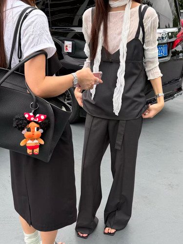 waitmore夏季吊带+休闲裤套装女