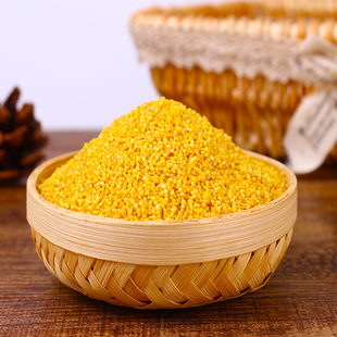 2021新小米陕北特产延安黄小米农家自产米脂小米月子米宝宝营养米