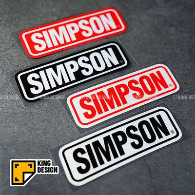 国王车贴simpson头盔划痕贴防水