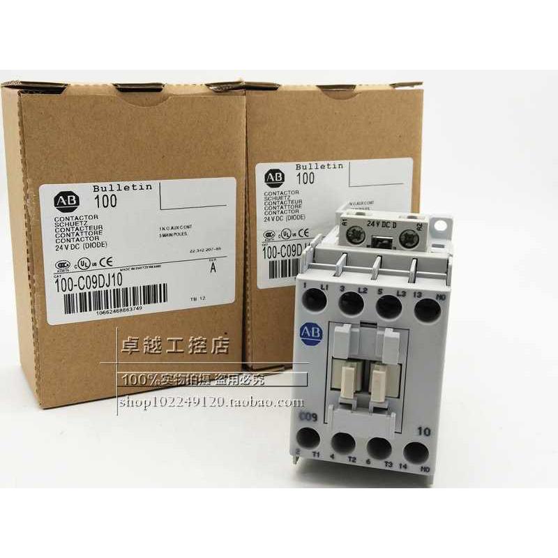 100-C23DJ10 24VDC原装Allen-Bradley AB直流接触器 100-C23D*10