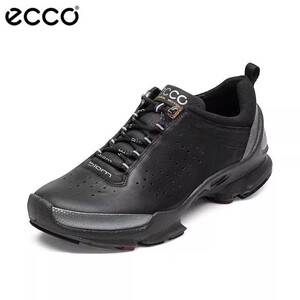 Ecco爱步男鞋户外牦牛皮经典跑步运动耐磨防滑减震健步鞋C 091504