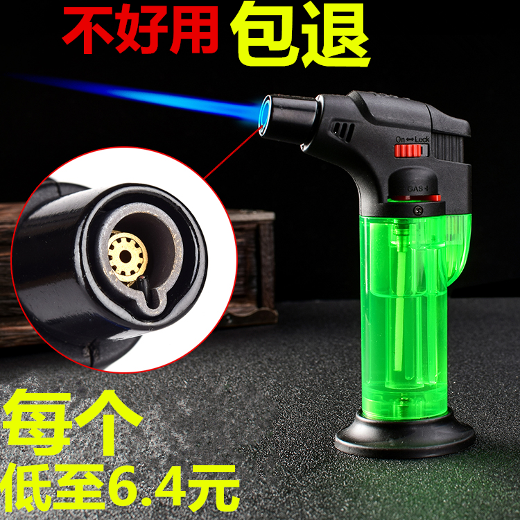 微型焊枪打火机充气直冲火机便携点香点艾灸神器点艾条艾柱包邮