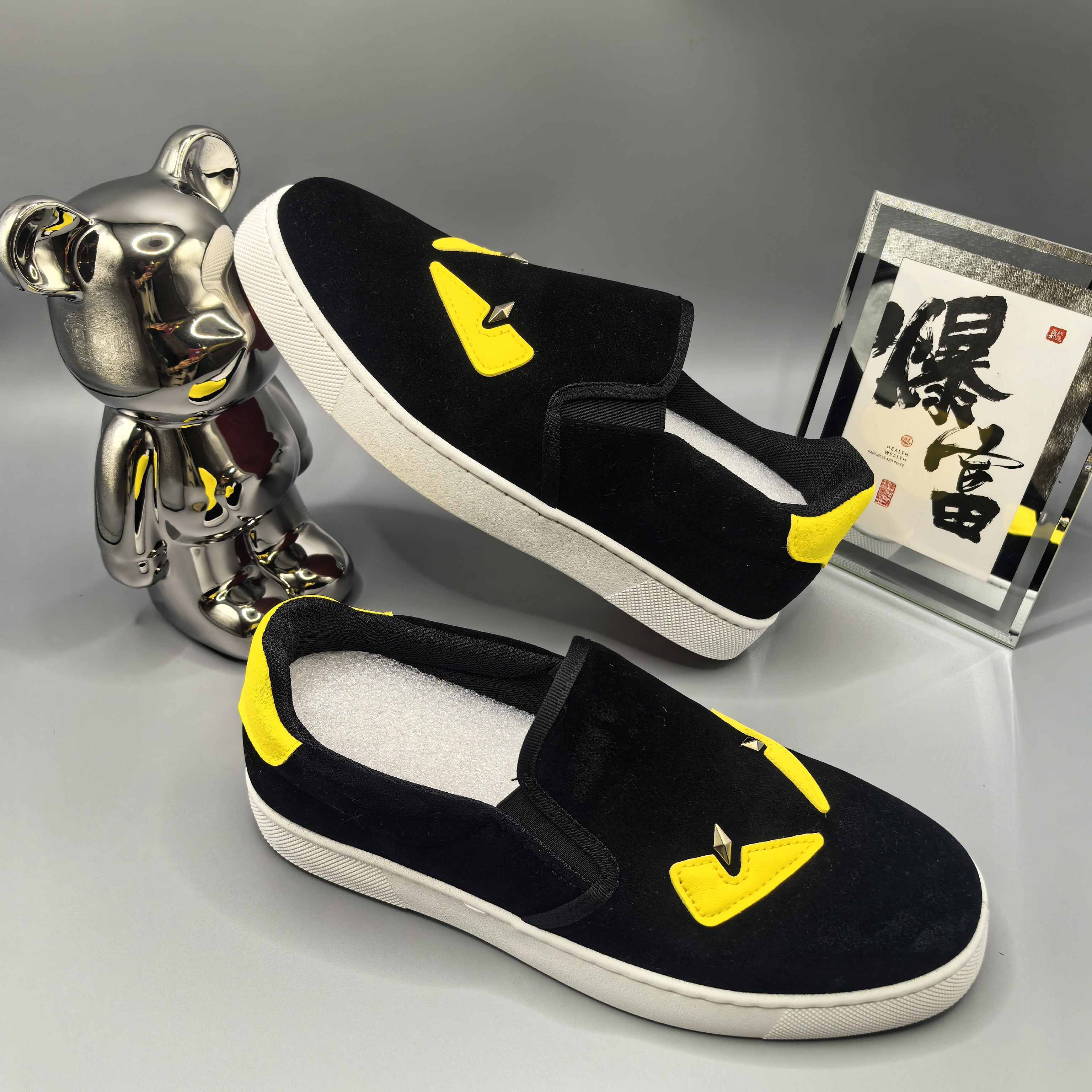 一脚蹬板鞋拼色青年运动鞋休闲板运动休闲鞋