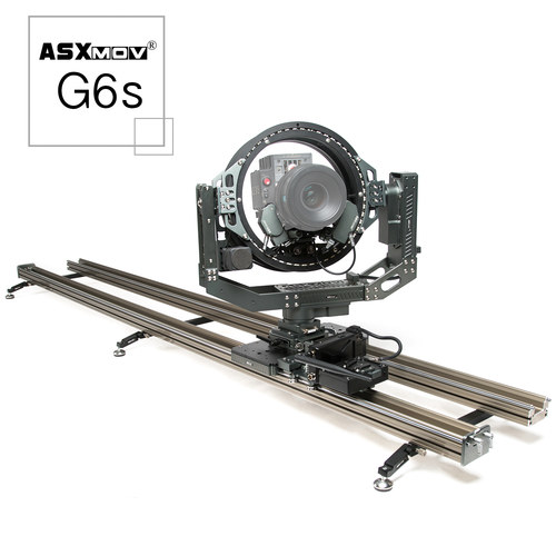 ASXMOV-G6s六轴数控电影轨道 Moco特效 延时摄影 定格动画 全景