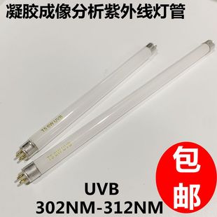 中波UVB:凝胶成像紫外分析仪紫外线灯管 302nm-312nm310NM 6W/8W
