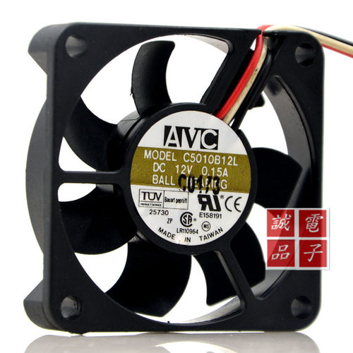 原装正品 AVC 奇宏 5010 12V 0.15A CPU C5010B12L 5CM 散热风扇