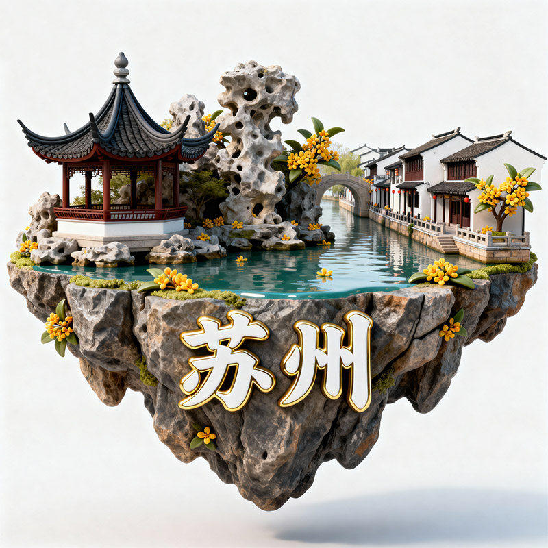 苏州金属浮雕3D冰箱贴伴手礼