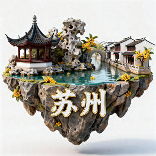 苏州金属浮雕3D冰箱贴纪念品寒山寺留园虎丘博物馆拙政园伴手礼