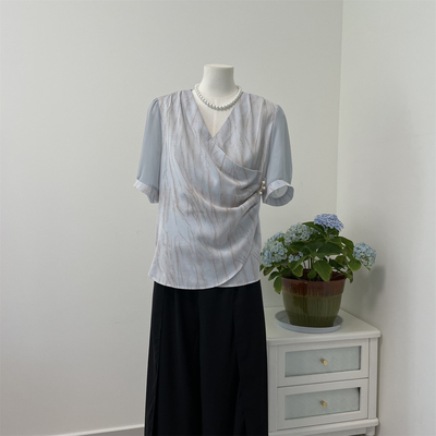 2025新款时尚妈妈装小衫套装