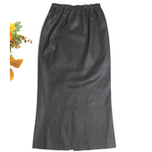 进口弹力绵羊皮中长款 鱼尾裙2026春秋皮裙高腰包臀真皮半身裙女潮