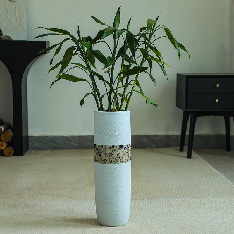 包邮 现代欧式景德镇花瓶落地客厅家居饰品富贵竹花瓶摆件 多款选