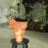 景德镇中古法式 陶罐摆件花器 现代小众样板间创意陶瓷花瓶家居软装