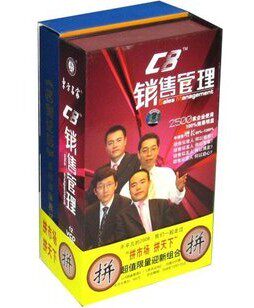 正版包发票 销售管理-拼市场拼天下系列 东方燕园 12VCD - 封面