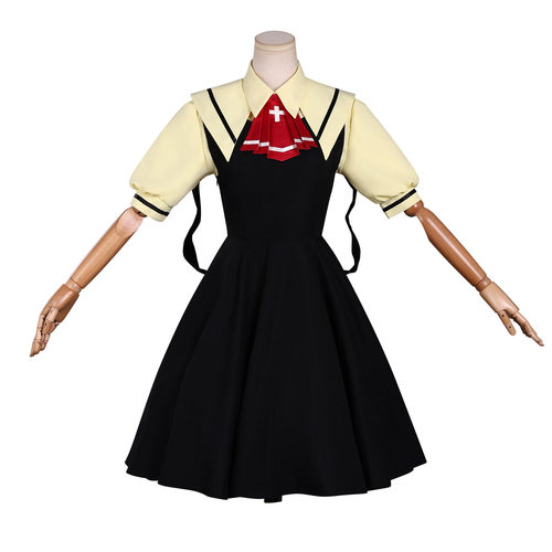 日漫AIR鸟之诗coss服神尾观铃女主cosplay连衣裙C 服女装