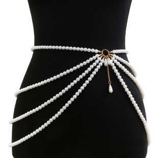 甜美小香风纯手工制作欧美裙子时尚 性感大小错落光身搭配潮流饰品